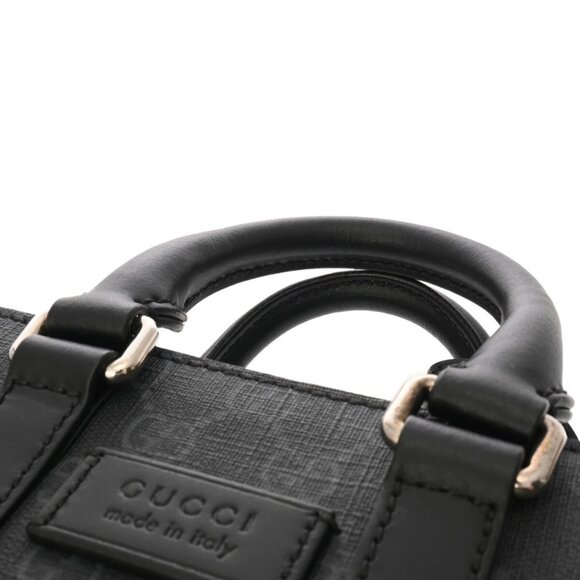 GUCCI 2WAY Mini Tote Bag Black/Noir 696010 shoulder bag 800000137373000 - Picture 5 of 7